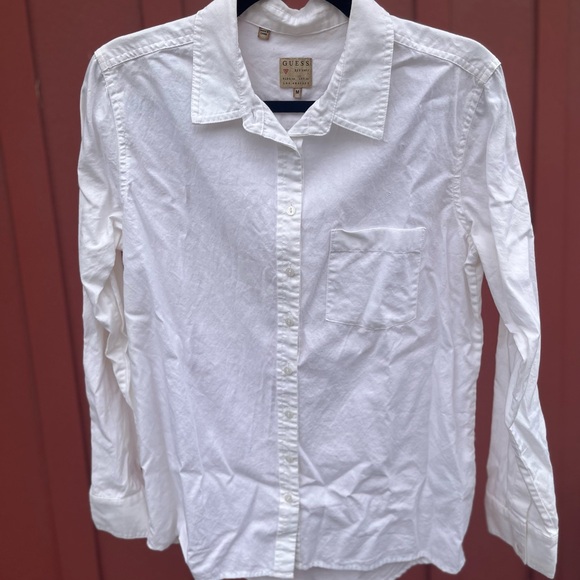 GUESS Women's White Shirt - Picture 1 of 7